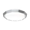 e49d31bc26681be83d55967e755a2a88 7671/DL COLOR SN 000 Светильник пластик/белый/хром LED 48Вт 3000-6000К D435 IP43 пульт ДУ VAXIN