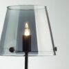 6570/1W MODERNI LN26 212 черный/дымчатый/металл/стекло Бра G9 1*20W 220V SMOKY