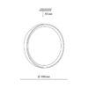 e4caeb5fe63111ae4a6400c5df2be872 7603/ELN PALE SN 175 Светильник пластик/св.корич. под дер LED 76Вт 3000/4000/6000K D490 IP43 CCT WOODI