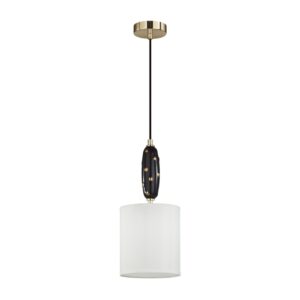 e5163122a232ede68086f0e75ea94a55 5424/1 MODERN ODL_EX24 000 золотой/черный/белый/металл/керамика/ткань Подвес E14 1*40W POLLEN