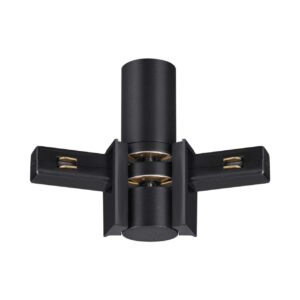e644a2ecd47e9a935fb5dcdc86f4ed21 135249 SHINO NT24 116 черный Соединитель с токопроводом гибкий угловой "L" IP20 48V FLUM