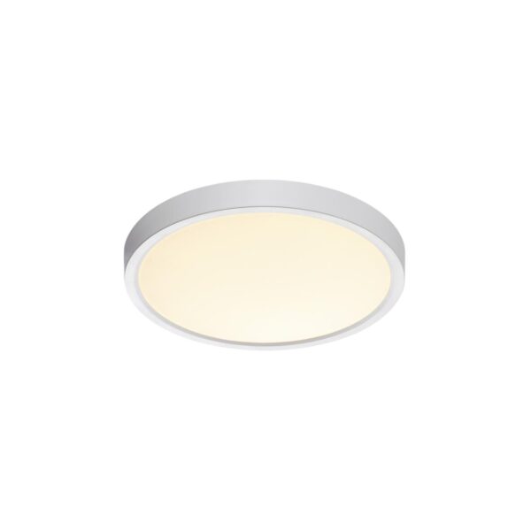 e680a5fe67a488ecf124d7504d8ca50d 7659/18L MITRA LED SN 551 Светильник пластик/белый LED 18Вт 3000/4000K D230 IP40 ALFA WHITE