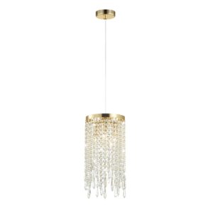 e7465e4ce01b4bc4ffdba33791c2a2c4 5028/3 MODERN ODL23 621 золотой/прозрачный металл/хрусталь Подвес E14 3*40W CHOKKA
