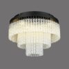 6576/11CR CLASSI LN24 000 черный/прозрачный/металл/стекло Люстра потолочная G9 11*20W 220V SPIRALS