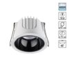 358691 SPOT NT21 462 белый/черный Светильник встраиваемый светодиодный IP20 LED 4000К 10W 100-265V KNOF