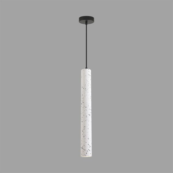 ee1ae83411d3cbd59a56178b4edaeb32 8356/1B SUSPENTIONI LN26 332 черный/белый, металл/цемент Подвес GU10 LED 5W 220V SHAMAREL
