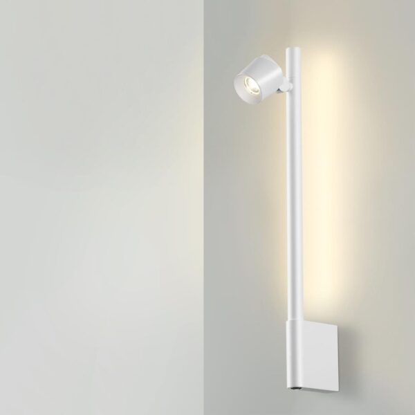 359312 OVER NT24 290 белый Светильник настенный диммируемый (выключатель) IP20 LED 7W+7W 4000K 220-240V FERMO