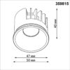 ee88c29f741b9e88e21d588753d00f20 359815 DIOD NT25 488 черный Модуль светодиодный с переключ. цв. температуры и мощности IP20 LED 6/8/10W 180-265V 2700К3200К4000К MOD