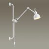 effbe16ad2b22feec7fd204e0d3f7376 4126/1WA MODERN ODL19 461 белый Бра на кронштейне Е14 1*40W ARTA