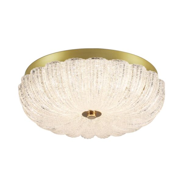 f101b77a4f5c6b477ba8ee6fe7ae9e49 7719/36L PIKO LED SN 567 Светильник металл/стекло/прозрачный/золотой LED 36Вт 3000-6500K D300 IP20 пульт ДУ TESORO