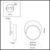 f25e3297eb24bfbfd282d2dd996ab7e1 5626/9WL LEDIO LN26 430 белый Бра LED 9W 3000K 220V DEVIN