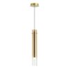 5061/5LB PENDANT ODL24 383 золотой/янтарный/металл/стекло Подвес LED 4W 3000K SHINY