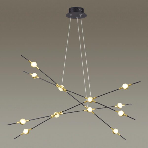 3906/48L L-VISION ODL20 307 золотистый/металл Подвесной светильник LED 4000K 48W 220V COSTELLA