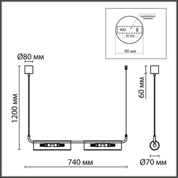 6560/4 SUSPENTIONI LN26 282 золотой/прозрачный/металл/стекло Подвес G9 4*20W 220V TORONTO