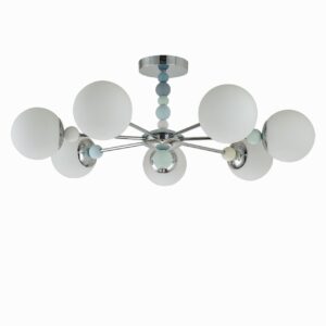 f6b82f1537796e1ae1d95913ba50c123 6525/7C MODERNI LN26 358 хром Люстра потолочная E14 7*40W 220V SUNDAY