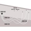 359133 KONST NT23 068 черный Светильник светодиодный IP20 LED 4000K 38W 170-265V 3800Лм RAMO