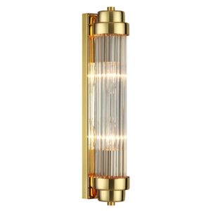 f7ac8aa2611dd0b527544e516dfa0b7d 4822/2W WALLI ODL21 467 золотой/прозрачный Настенный светильник E14 2*40W LORDI
