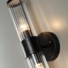 f80ecfb009ab5d785551c7542ae08c33 4944/2W DROPS ODL22 507 черный/прозрачный/стекло Настенный светильник с выкл. E14 1*40W IP44 KEPA