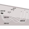359132 KONST NT23 068 черный Светильник светодиодный IP20 LED 3000K 38W 170-265V 3800Лм RAMO