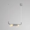 8258/2 SUSPENTIONI LN26 286 серебро/прозрачный, металл/стекло Подвес G9 2*20W 220V TORONTO