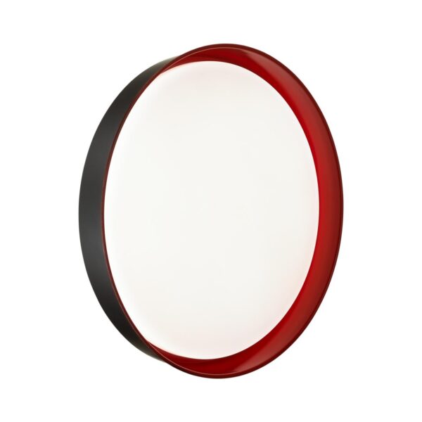 7710/DL COLOR SN 157 Светильник пластик/белый/красный LED 48Вт 4000К D407 IP43 TUNA RED
