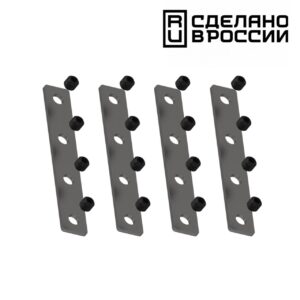 fd1021641cac53aaff4c94e657d158d0 135133 NT21 123 черный Соединитель прямой внутренний для арт 135129-135130; 135179-135180; 135189-135192 (4 шт. в комплекте) FLUM