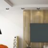358691 SPOT NT21 462 белый/черный Светильник встраиваемый светодиодный IP20 LED 4000К 10W 100-265V KNOF