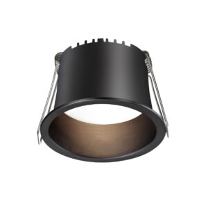 fef04557241c50ce901c6c0c6e5229c8 359233 SPOT NT23 472 черный Светильник встраиваемый светодиодный IP20 LED 6W 220V 360Лм 3000К TRAN