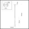 ff19e4db900e9ba2c1d4c2fcf1507e6c 4285/1 L-VISION ODL22 241 античная бронза/металл Подвесной светильник IP20 LED GU10 max 6W GOTA
