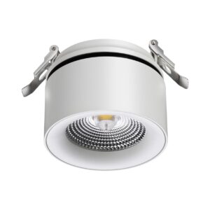 ffbb7401bbe3cc4b2d7a52892d9e2b6f 358784 SPOT NT21 458 белый Светильник встраиваемый светодиодный IP20 LED 25W 4000K 2200Лм 100-265V GRODA