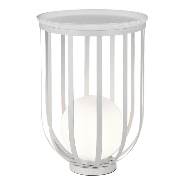 utsenka-SL6129.504.01_01W utsenka-SL6129.504.01 Светильник настольный ST-Luce Белый/Белый E27 1*60W