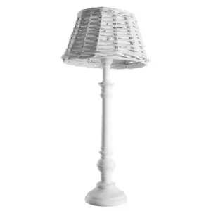 Декоративныая настольная лампа Arte Lamp VILLAGGIO A3400LT-1WH Декоративныая настольная лампа Arte Lamp VILLAGGIO A3400LT-1WH