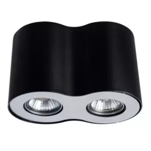 Точечный накладной светильник Arte Lamp FALCON A5633PL-2BK Точечный накладной светильник Arte Lamp FALCON A5633PL-2BK
