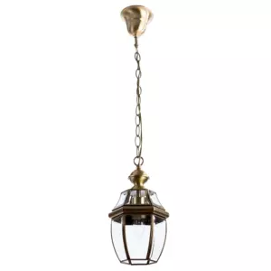 Уличный подвесной светильник Arte Lamp VITRAGE A7823SO-1AB Уличный подвесной светильник Arte Lamp VITRAGE A7823SO-1AB