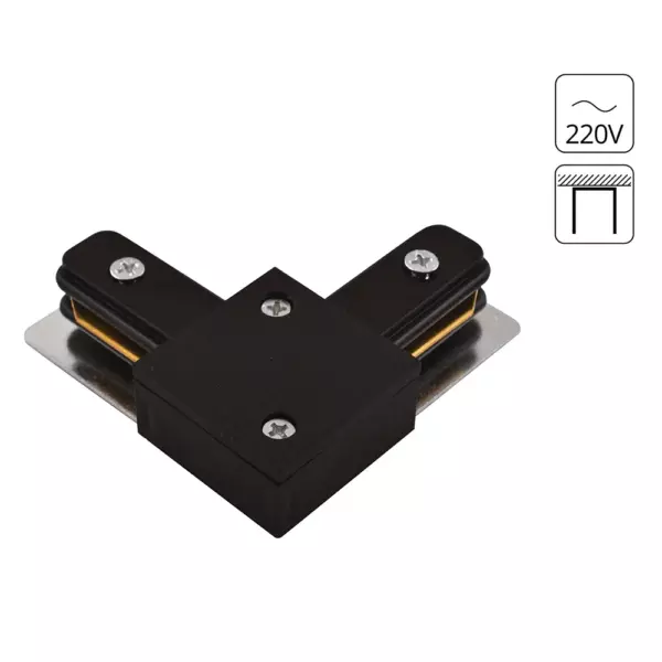 Коннектор для шинопровода Arte Lamp TRACK ACCESSORIES A120006 Коннектор для шинопровода Arte Lamp TRACK ACCESSORIES A120006