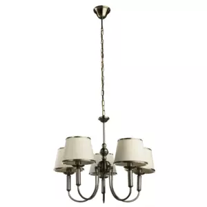 Подвесная люстра Arte Lamp ALICE A3579LM-5AB Подвесная люстра Arte Lamp ALICE A3579LM-5AB