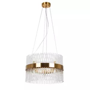 Подвесная люстра Arte Lamp ACAPULCO A1073LM-10PB Подвесная люстра Arte Lamp ACAPULCO A1073LM-10PB