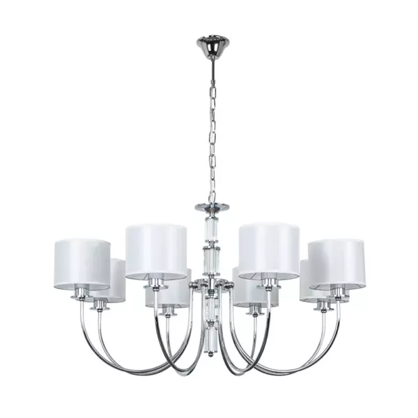 Подвесная люстра Arte Lamp ATTORE A4092LM-8CC Подвесная люстра Arte Lamp ATTORE A4092LM-8CC
