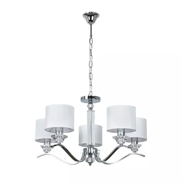 Подвесная люстра Arte Lamp ALHENA A4091LM-5CC Подвесная люстра Arte Lamp ALHENA A4091LM-5CC