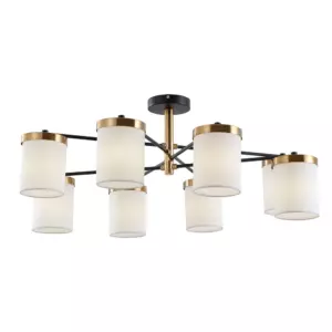 Потолочная люстра Arte Lamp MODELLO A4099PL-8BK Потолочная люстра Arte Lamp MODELLO A4099PL-8BK