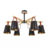 Потолочная люстра Arte Lamp THOMAS A7032PL-6BK Потолочная люстра Arte Lamp THOMAS A7032PL-6BK