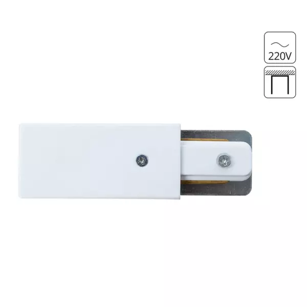 Коннектор-токопровод для шинопровода Arte Lamp TRACK ACCESSORIES A160233 Коннектор-токопровод для шинопровода Arte Lamp TRACK ACCESSORIES A160233