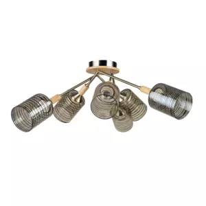 Потолочная люстра Arte Lamp MARIA A4536PL-6AB Потолочная люстра Arte Lamp MARIA A4536PL-6AB