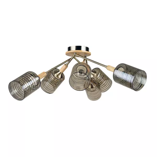 Потолочная люстра Arte Lamp MARIA A4536PL-6AB Потолочная люстра Arte Lamp MARIA A4536PL-6AB