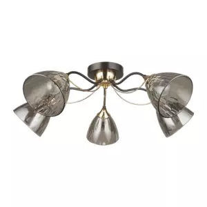 Потолочная люстра Arte Lamp LILY A4366PL-5BK Потолочная люстра Arte Lamp LILY A4366PL-5BK