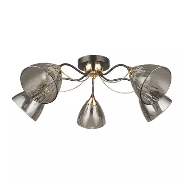 Потолочная люстра Arte Lamp LILY A4366PL-5BK Потолочная люстра Arte Lamp LILY A4366PL-5BK