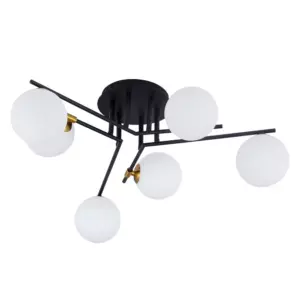 Потолочная люстра Arte Lamp GEMINI A2243PL-6BK Потолочная люстра Arte Lamp GEMINI A2243PL-6BK