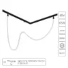 Гибкий неон Arte Lamp LOOP для магнитных трековых систем OPTIMA, LINEA, EXPERT A4911PL-1BK Гибкий неон Arte Lamp LOOP для магнитных трековых систем OPTIMA, LINEA, EXPERT A4911PL-1BK