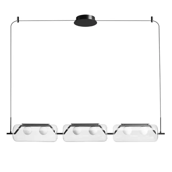 Подвесной светильник Arte lamp GENEVA A2341SP-6BK Подвесной светильник Arte lamp GENEVA A2341SP-6BK