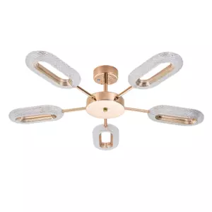 Потолочная люстра ARTE LAMP OVALE A2489PL-5GO Потолочная люстра ARTE LAMP OVALE A2489PL-5GO